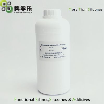 RTV硅橡胶交联剂 附着力促进剂 硅烷封端聚合物原料 异氰酸酯丙基甲基二甲氧基硅烷 CAS No. 26115-72-0