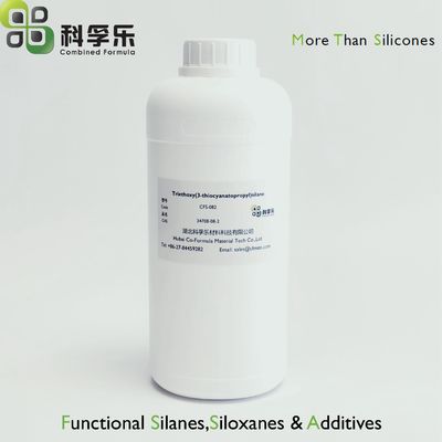 硅264 3-硫氰基丙基三乙氧基硅烷 CFS-082 橡胶改性剂 γ-硫氰基丙基三乙氧基硅烷 CAS No. 34708-08-2