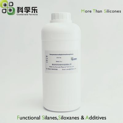 硅烷改性聚合物粘结促进剂 硅烷偶联剂 CFS-756 异氰酸酯甲基三甲氧基硅烷 CAS No. 78450-75-6