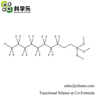 玻璃陶瓷防水剂 超疏水 防污剂 粉体处理 1H,1H,2H,2H-全氟癸基三甲氧基硅烷 CAS No. 83048-65-1