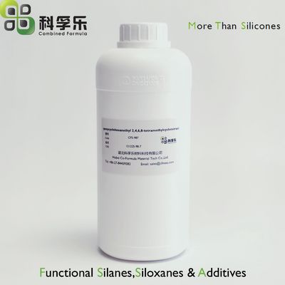半导体封装材料 CFS-987 四环氧基环己基乙基 2,4,6,8-四甲基环四硅氧烷 DE4 CAS No.: 121225-98-7