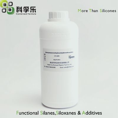 RTV硅橡胶交联剂 硅烷偶联剂 CFS-S898 α-异氰酸酯甲基甲基二甲氧基硅烷 CAS No. 406679-89-8