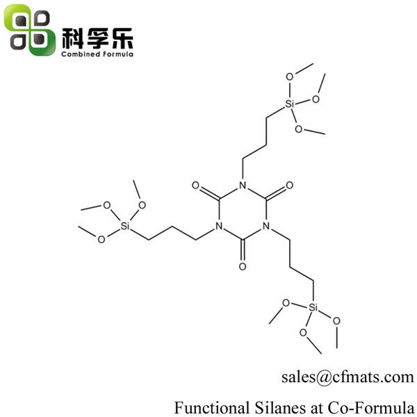 增粘剂 交联剂 硅烷偶联剂 CFS-708 1,3,5-三(三甲氧基硅丙基)异氰脲酸酯 CAS No. 26115-70-8
