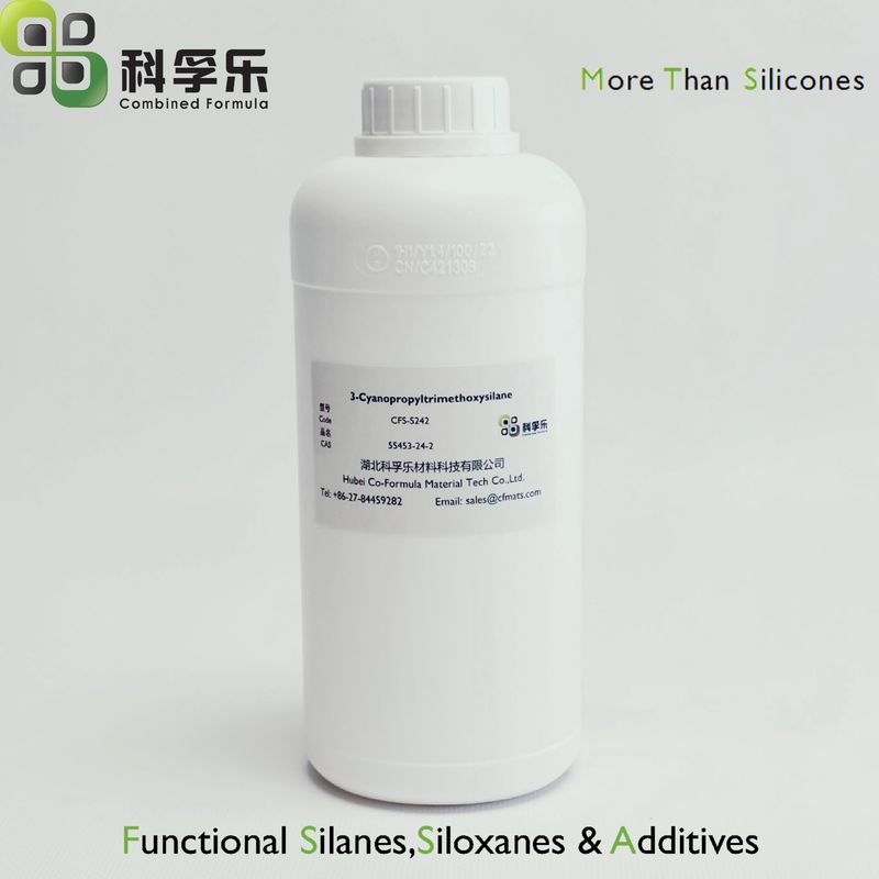 半导体加工 化学助剂 有机硅中间体 CFS-S242 氰丙基三甲氧基硅烷 CAS No. 55453-24-2