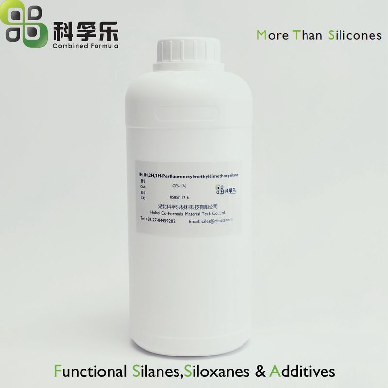 玻璃陶瓷表面改性剂 水油双疏 防污剂 1H,1H,2H,2H-全氟辛基甲基二甲氧基硅烷 CAS No. 85857-17-6
