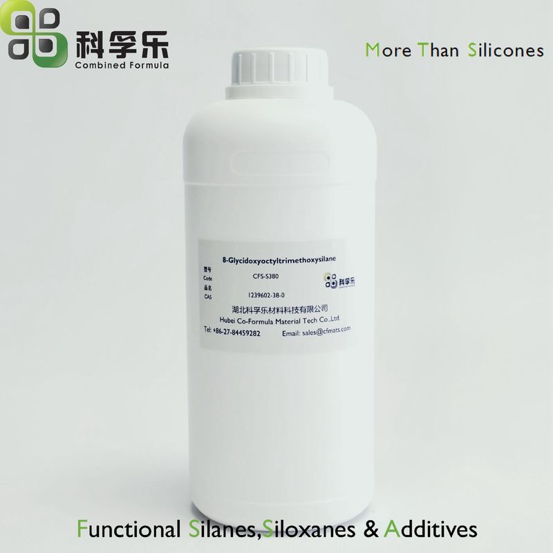 偶联剂 颜填料表面改性剂 CFS-S380 [8-(环氧丙基氧)-正辛基]三甲氧基硅烷 CAS No. 1239602-38-0